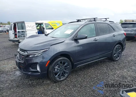 2022 Chevrolet Equinox Awd Rs из США, поврежденный, VIN 2GNAXWEV8N6130041